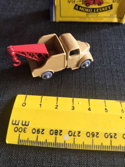 Very Rare Vintage Moko Lesney Match Box Series NO13 - Wreck Truck - Made in England