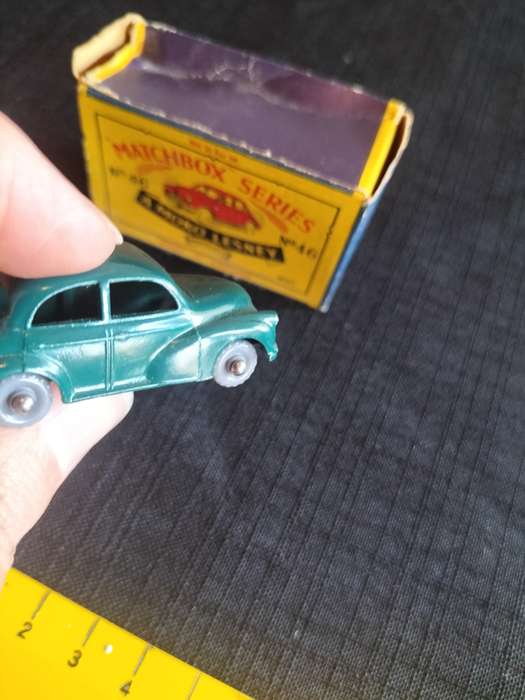 Very Rare Vintage Moko Lesney Match Box Series NO46 - Morris Minor - Made in England