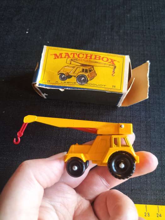 Very Rare Vintage Lesney Match Box Series NO11 - Jumbo Crane - Made in England