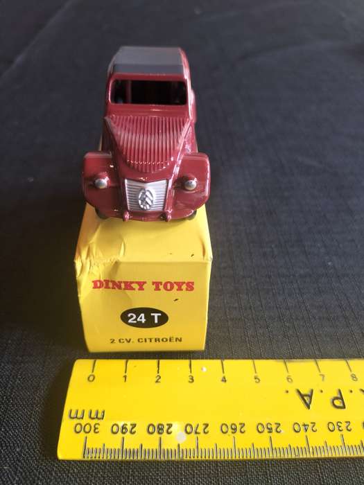 Vintage Dinky Toys NO 24T-  Citroën 2 CV - DeAgostini Reproduction  -Good Condition
