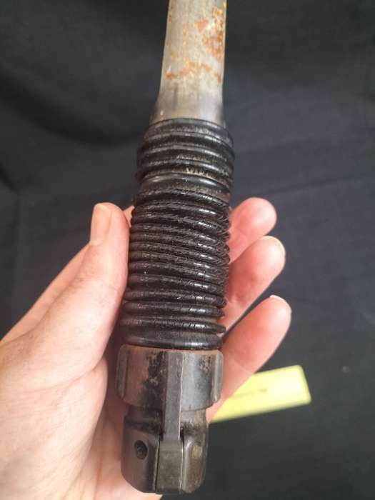 Vintage Bayonet with a Plastic Sheath - Good Condition - See Description