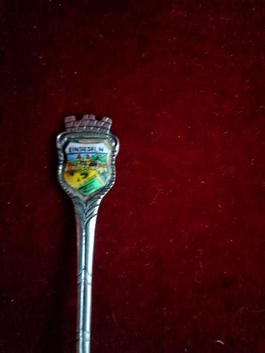 Stunning Vintage Marked 800 Silver Souvenir Spoon ,Einsiedeln, Switzerland - European Silver 8.4g