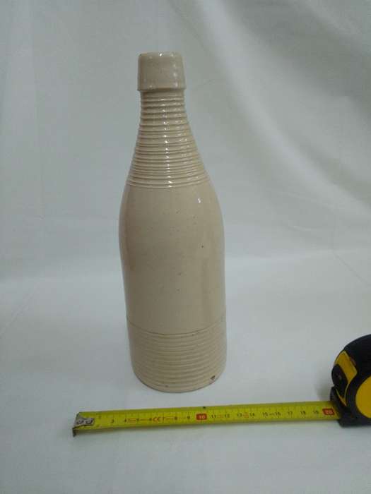 Early 1900`s Vintage Evergreen Ammonia Bottle Manufactured By The Parozone Company Glasgow