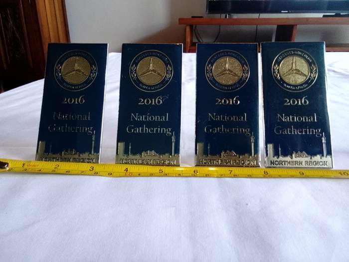 Stunning Vintage X 4 Mercedes Benz Club 2016 National Gathering- Northern Region- Bidding On One