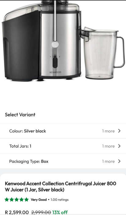 Kenwood Juicer