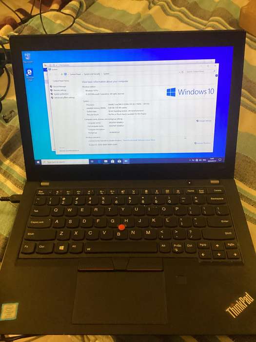 Lenovo laptop x280 i5 8th Gen sold for spare/repair