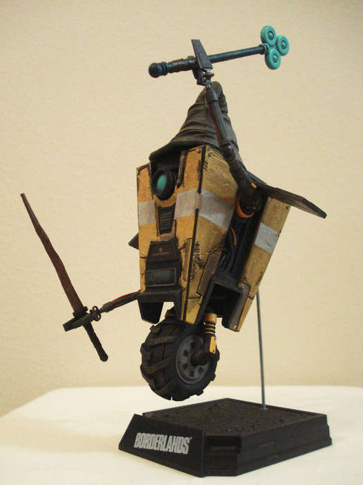 Borderlands Claptrap Action Figure - Deluxe Boxset