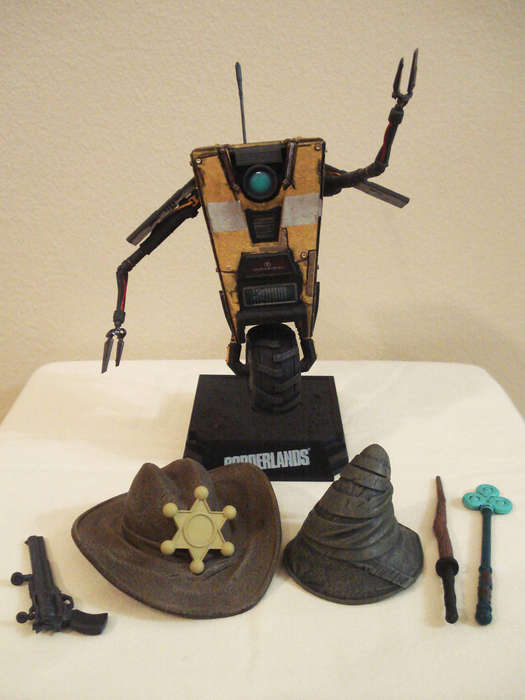 Borderlands Claptrap Action Figure - Deluxe Boxset