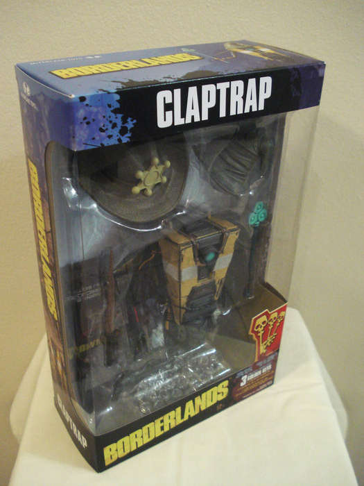 Borderlands Claptrap Action Figure - Deluxe Boxset