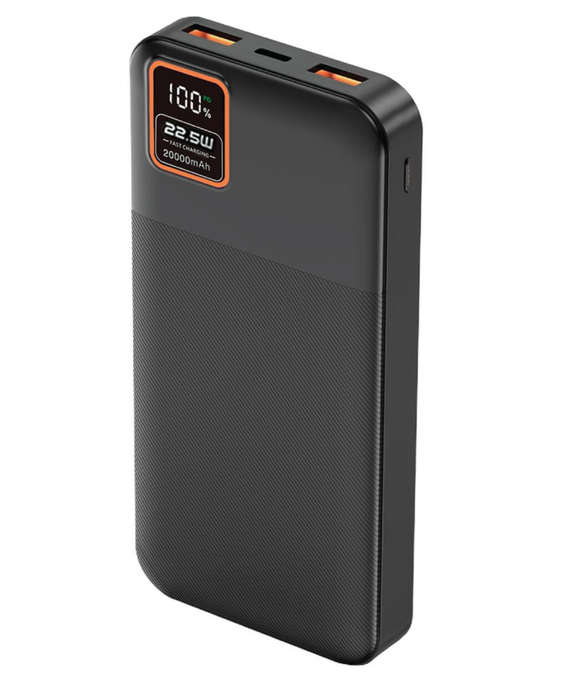 SUPA FLY 10,000mAh Fast Charge with LCD Display Power Bank