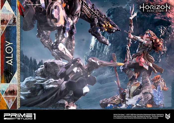 PRIME 1 Horizon Zero Dawn Statue Set Diorama