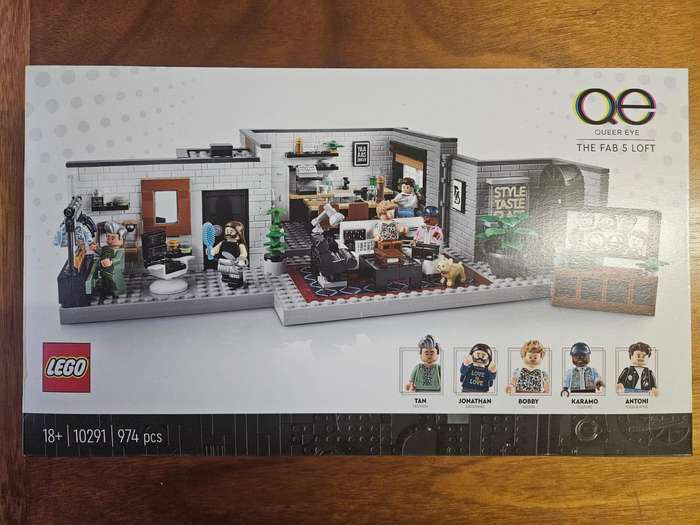 Lego Queer Eye - THE FAB 5 LOFT - 10291