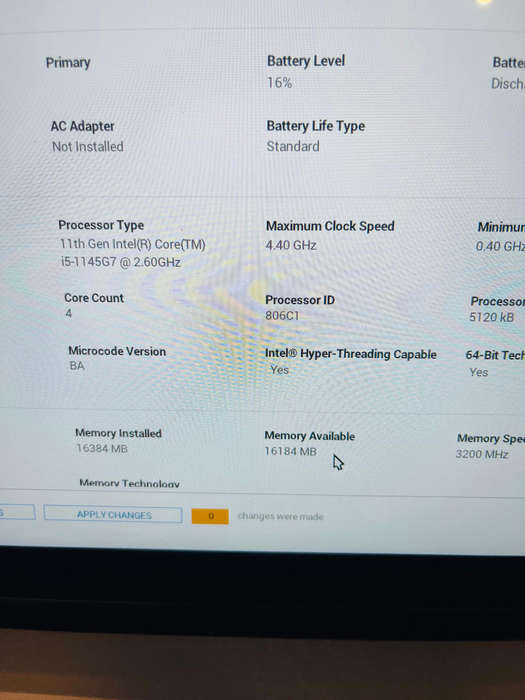 Dell Latitude 5320 Touchscreen QuadCore i5 11th Gen 16GB RAM 512GB SSD Windows 11 Pro Office 2021