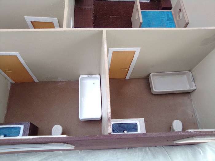 doll house in  1/24 scale