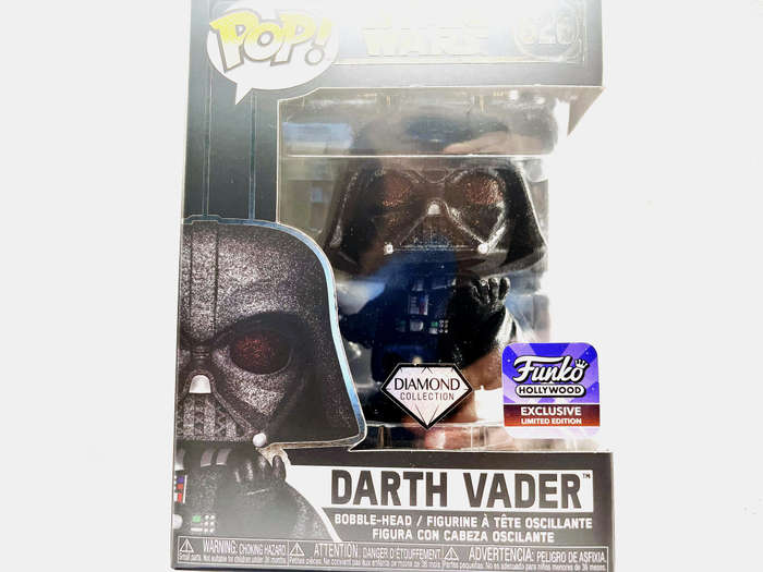 Hollywood Exclusive Diamond Collection Darth Vader Star Wars Funko Pop