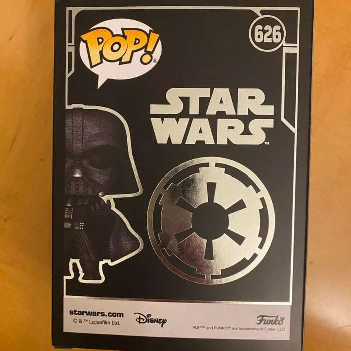 Hollywood Exclusive Diamond Collection Darth Vader Star Wars Funko Pop