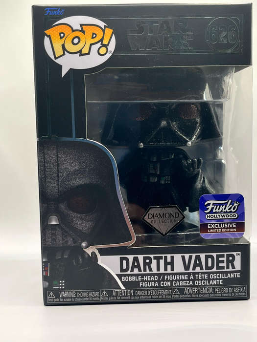 Hollywood Exclusive Diamond Collection Darth Vader Star Wars Funko Pop