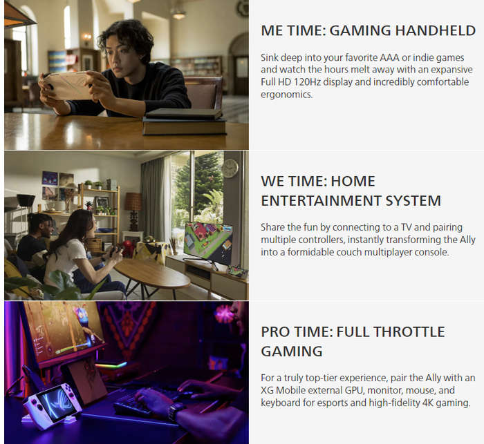 ASUS ROG Ally Z1 Extreme - Handheld