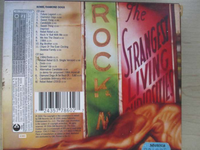 David bowie  30th anniversary diamond dogs  double cd