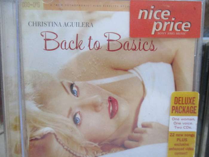 christina aguilera double cd