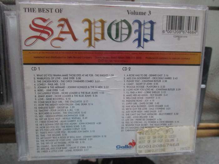 best of sa pop double cd