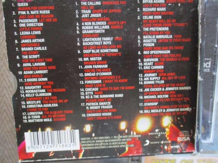 now thats what i call a power ballad triple cd