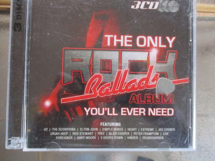 The only rock ballads album you will  ever need triple cd