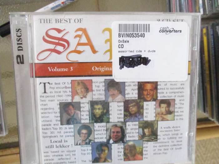The best of sa pop volume three double cd