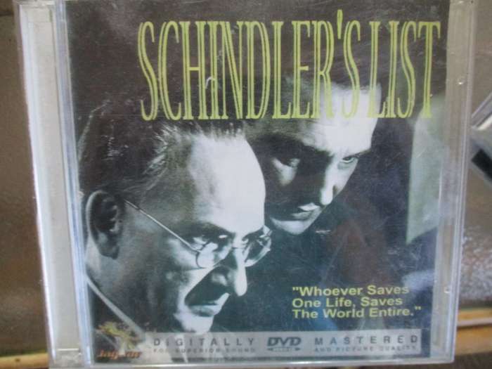 schindlers list double dvd