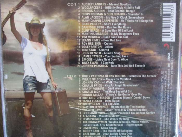 hooked on country double cd