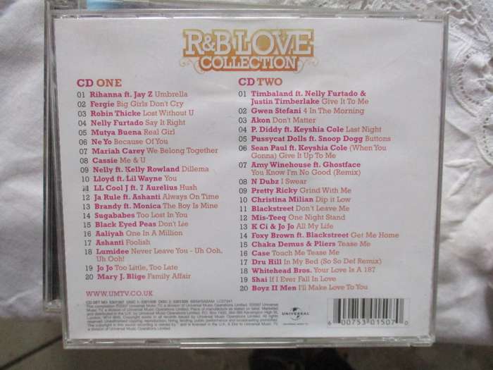 r and b love collection double cd