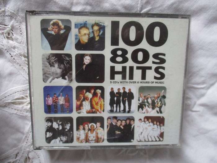 100 80s  hits 5 cd box