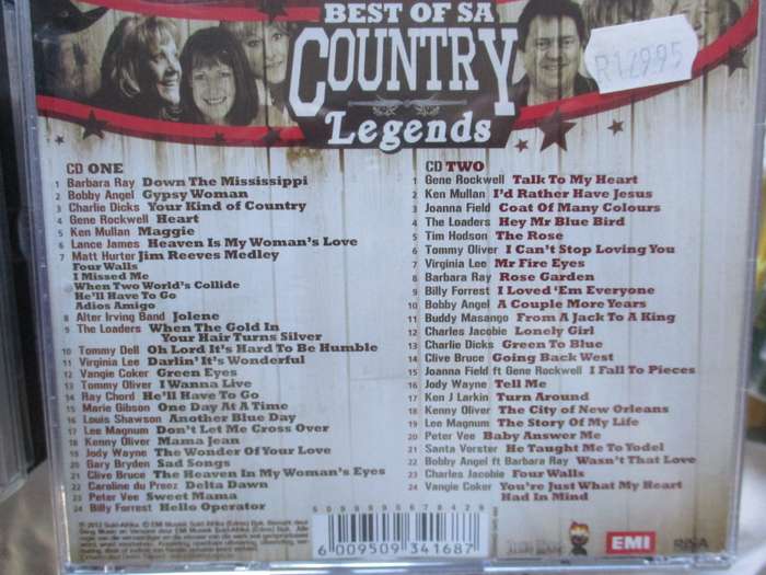 best of sa country legends double cd