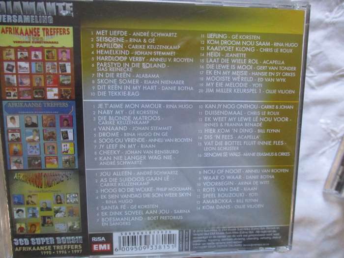 diamante afrikaanse treffers 3 cd box