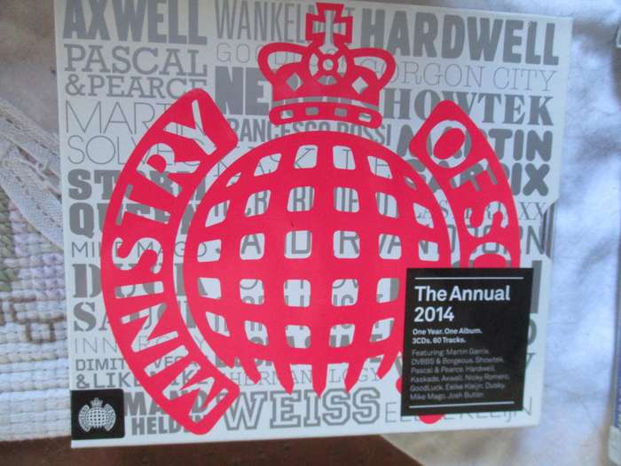 ministry of sound 2014  triple cd
