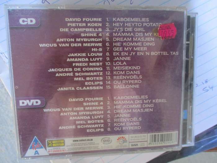 grootste cd and dvd treffers double cd