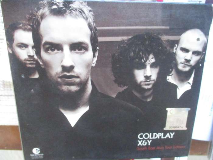 coldplay  cd and dvd