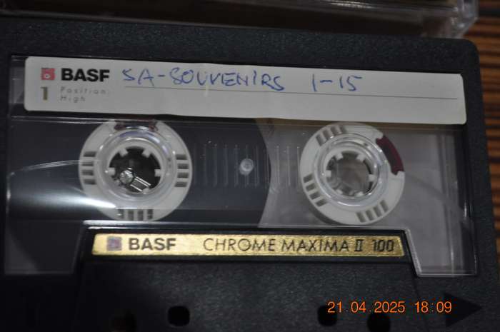 BASF Chrome Maxima II 100 Pre Owned Cassettes