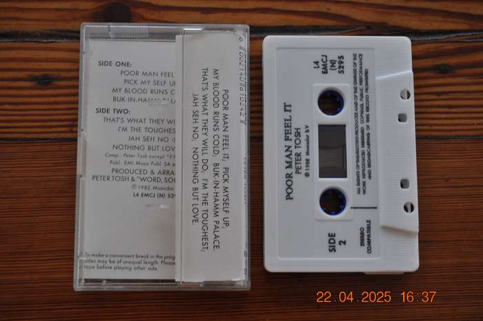 Peter Tosh - Poor Man Feel It (Cassette)