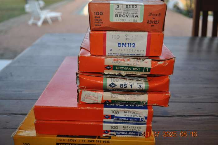 Kodak and Agfa Photographic Paper (as is)