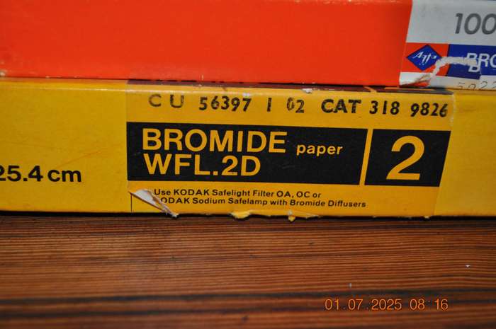 Kodak and Agfa Photographic Paper (as is)