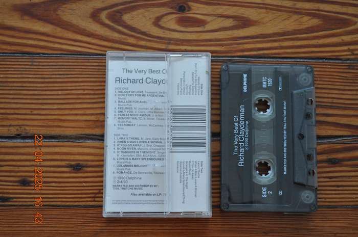 Richard Clayderman - The Very Best Of (Cassette)