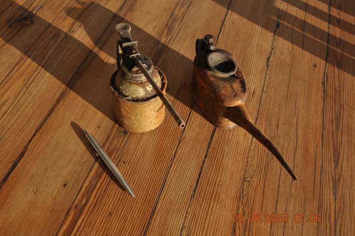 Small Vintage Oil Dispensers Selling As Is