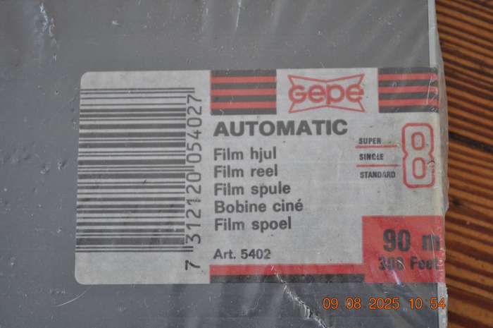 Vintage Gepe 8mm Film Reel New