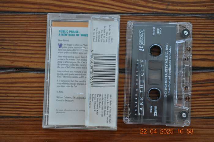 Praise & Worship - Take The City (Cassette)