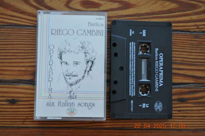 Bariton Riego Gambini - Opera Prima (Cassette)