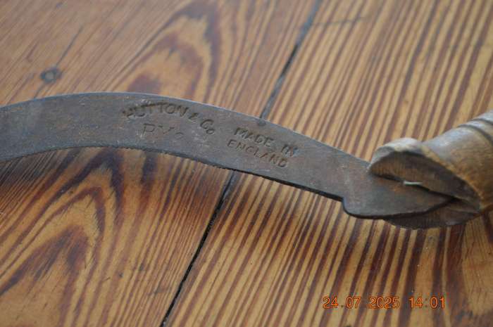 Vintage Sickle Hutton and Co