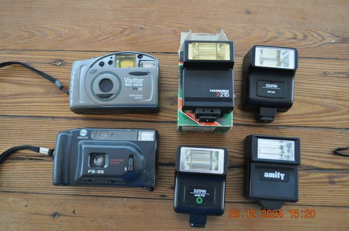 Vintage 35mm Film Cameras Pentax Nikon Fujifilm Minolta