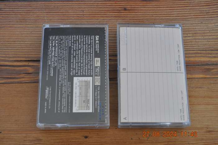 TDK SA-X90 And TDK SF90 Pre-Owned Cassettes