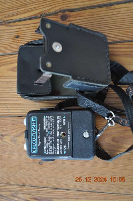 Vintage Quantum Calcu Flash II Meter